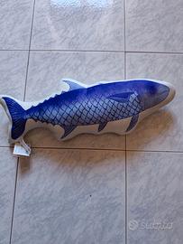 Cuscino peluche a forma di pesce tonno merluzzo