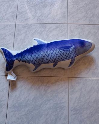 Cuscino peluche a forma di pesce tonno merluzzo