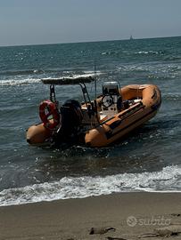 Gommone bat 4 ,50 m motore  mercury 40cv efi