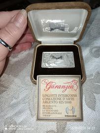 MEDAGLIA LINGOTTO D'ARGENTO OLIMPIADI  1984 L. A. 