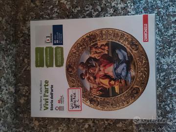 libro scolastico storia dell'arte seconda media