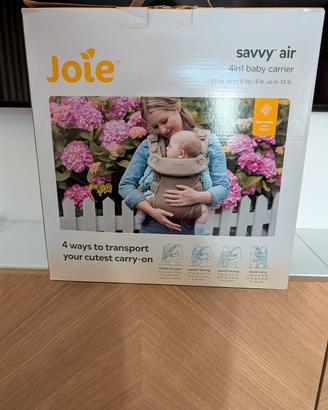 marsupio Joie Savvy Air 4-in-1