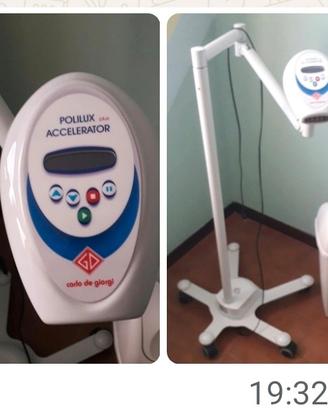 lampada per sbiancare denti