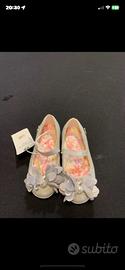 Ballerine bimba argento 24