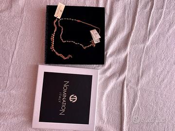 Set bracciale e collana nomination