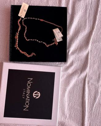 Set bracciale e collana nomination