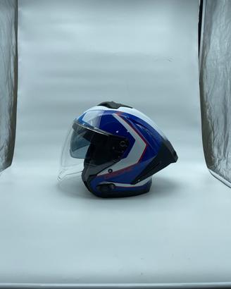 CASCO JET ORIGINE APRICA + BT ESSENTIAL ROSSO, BIA