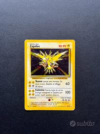 Carta Pokémon Zapdos Holo 1999-2000 Set Base Ita