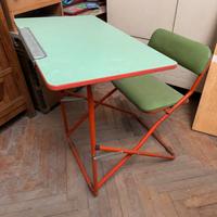 Tavolino vintage scuola