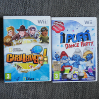 Giochi originali Nintendo Wii Challenge I Puffi Da