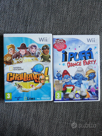 Giochi originali Nintendo Wii Challenge I Puffi Da