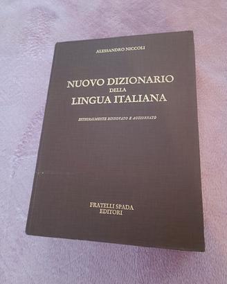 Dizionario italiano Nuovo Niccoli 1992 ristampa