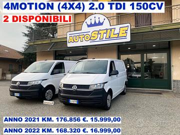 Volkswagen Transporter 2.0 TDI 150cv 4Motion 4X4 R