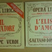 Libretti d'opera lirica con disco 
