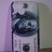 Cover iPhone 13 mini dollaro trasparente