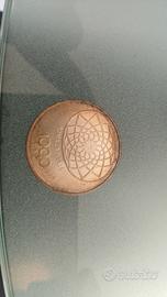  Numero 6 monete lire 1000 Roma capitale