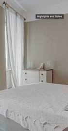 Cassettiera bianca in legno