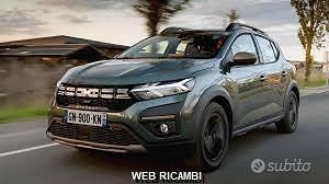 Dacia sandero musata frontale ricambi nuovo modell