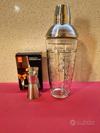 Shaker + dosatore per cocktail🍹