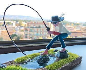 Sampei: Diorama Unico Stampato 3D (PLA) e Dipinto