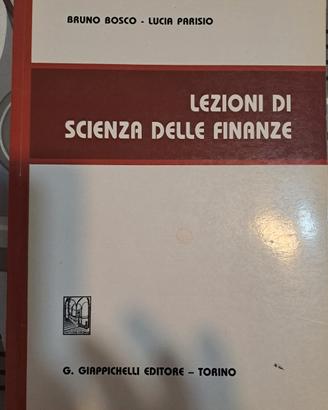 lezioni di scienza delle finanze