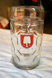 Boccale Birra in vetro 1 Litro GS Spaten Munchen