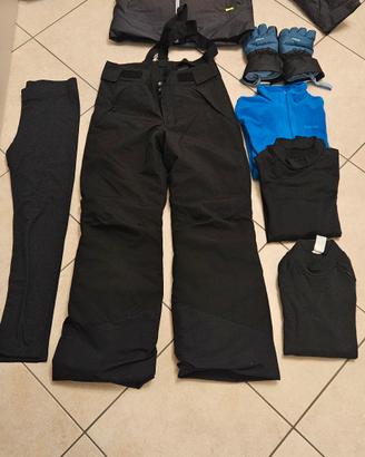 Tuta sci bambino completa