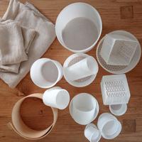 fuscelle, fascera e tele per formaggio 