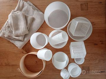 fuscelle, fascera e tele per formaggio 