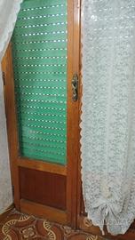 Porta finestra in legno finitura coppale - Altezza