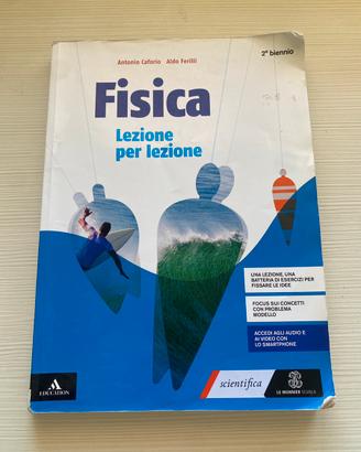 Libro scolastico FISICA LEZIONE PER LEZIONE