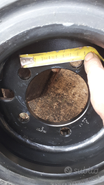 Ruote posteriori complete nuove per muletto