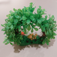 Pianta plastica acquario