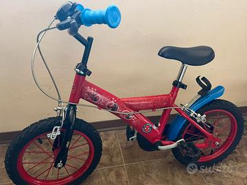 Bicicletta spiderman bambino