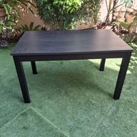 Tavolo allungabile colore wengè