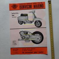 BM Bonvicini scooter Pokerino 50 1964 depliant