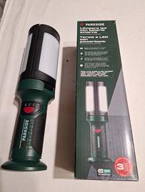 torcia a led Parkside con powerbank 