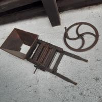 Diraspatrice d'epoca in legno inizi '900 