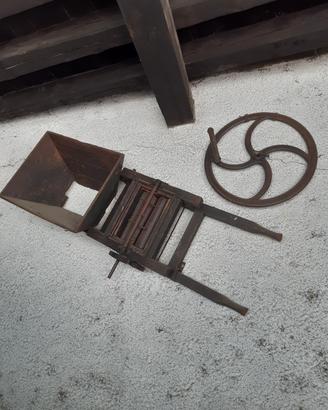 Diraspatrice d'epoca in legno inizi '900 