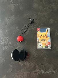 Pokémon Let’s Go Pikachu + Poké Ball Plus+Custodia