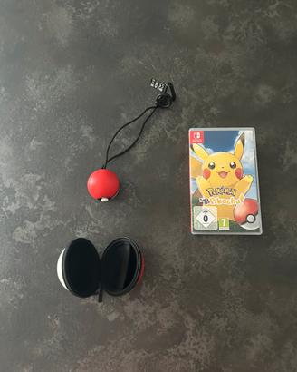 Pokémon Let’s Go Pikachu + Poké Ball Plus+Custodia