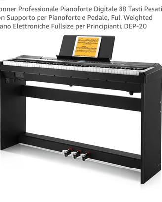 Donner professionale pianoforte digitate 88 tasti