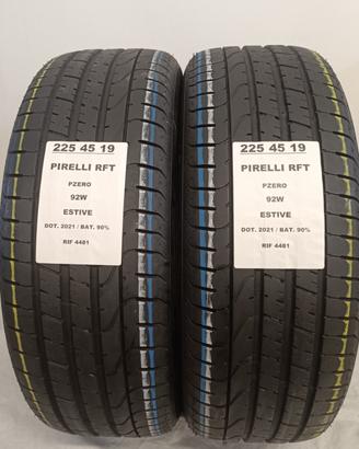 2 GOMME 225 45 19 PIRELLI RFT RIF4481