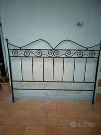 Testata letto ferro battuto