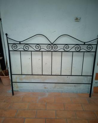 Testata letto ferro battuto