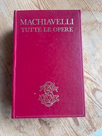 Machiavelli Sansoni Tutte le opere raro
