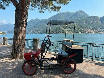 risciò vintage a pedalata assistita 