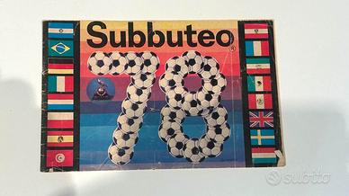 Subbuteo catalogo 1978 , discrete condizioni
