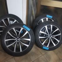 4 Cerchi Mak Wolf R19 completi di gomme Michelin  