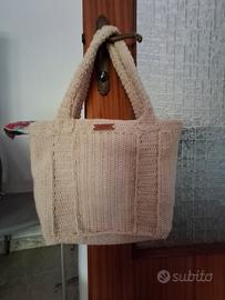 borsa a spalla uncinetto 
